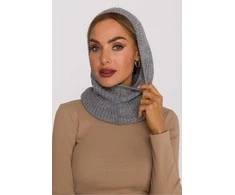 Kepurė Pilka megzta balaklava Moe