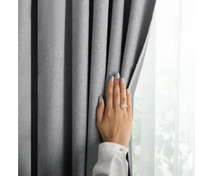 Pilka užuolaida Corita AmeliaHome 140 × 270 cm
