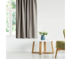 Pilka užuolaida su kilpomis AmeliaHome 140 × 260 cm