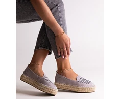 Pilkos espadrilės Big Star JJ274890