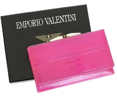 Piniginė juoda su sagtimi Emporio Valentini