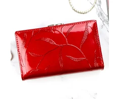 Moteriška odinė piniginė Pierre Cardin 02 LEAF-N 108 raudona