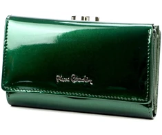 Moteriška piniginė Pierre Cardin 07 SHINY 108 žalia