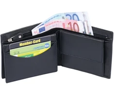 Piniginė vyrams AVANCO 120-14-01 - Juoda