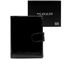 4U Cavaldi Piniginė vyrams Cavaldi 0001L-P-BS RFID