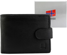 Odinė piniginė Nordee HARE 035L juoda
