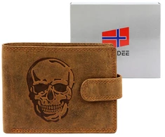 Piniginė vyrams Nordee L895 SKULL