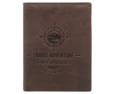 Piniginė vyrams Peterson PTN N4-BE-TRAVEL