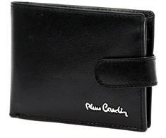 Vyriška odinė piniginė Pierre Cardin YS602 8806A juoda