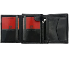 Vyriška odinė piniginė Pierre Cardin YS606 326 juoda