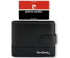 Vyriška odinė piniginė Pierre Cardin YS607 324A juoda
