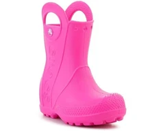 Pink CROCS HANDLE IT vaikiški lietaus aulinukai, Rožinis CRUSH, 211056-6TW