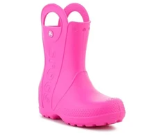 Pink CROCS vaikiški guminiai batai HANDLE IT RAIN BOOT Rožinis CRUSH 211052-6TW