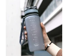 Rožinė Gertuvė UZSPACE TRITAN 650 ml, plastikas be BPA - 3037-Rožinis