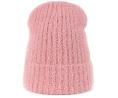Kepurė Pink Rožinė Megztinis Milusinska Light Rožinė