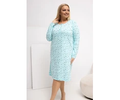 Pink Moteriška naktinukė Plus Size Forever Rožinė