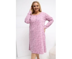 Pink Moteriška naktinukų suknelė Plus Size Forever Rožinė