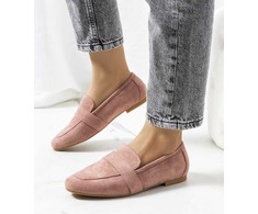 Pink Rožinė Hanna moteriški pusbačiai