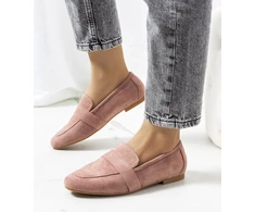Pink Rožinė Hanna moteriški pusbačiai
