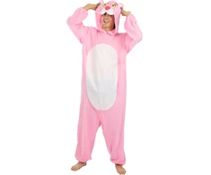Pink Rožinės Panteros (Rožinė Panther) kostiumas suaugusiesiems