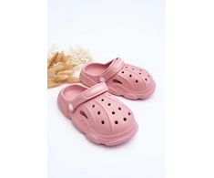 Pink šlepetės Crocs Rožinė Cloudy