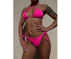 Pink Swimwear set VELabel Rožinė