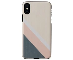 MAN Rožinė Telefono dėklas iPhone X/XS, „Rožinė Suit Juodas“