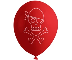 Piratų balionai – Šventės dekoracija
