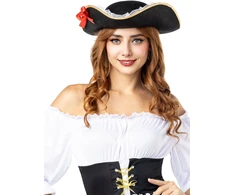 Piratų skrybėlė moterims – Piratų aksesuarai