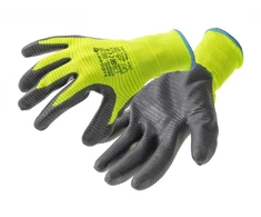 VECHTE nitrile-coated protective pirštinės žalias/dkgrey (12 pairs/pack) 10