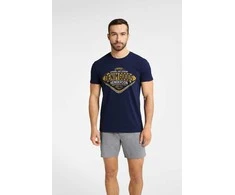Pižama Fact 40673-59X Navy Melange