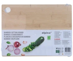 Alpina - Wooden chopping board 28x38 cm (baltas)