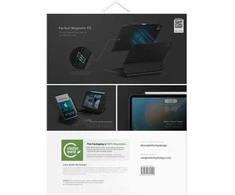 Planšetės dėklas iPad Air 13″ / Pro 13″ 2024 juodas Uniq Axel