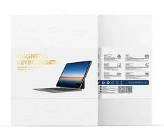 Dėklas su klaviatūra Dux Ducis (MK series) skirtas Apple iPad 10″ (2022) Apple iPad 11″ (2025) – juodos spalvos
