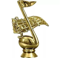 Plastikinė muzikanto figūrėlė – muzikinė nata F62/G