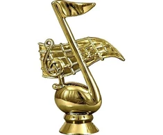 Plastikinė muzikanto figūrėlė – muzikinė nata F62/G