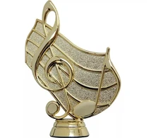 Plastikinė muzikanto figūrėlė – muzikos natos F228/G