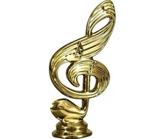 Plastikinė muzikanto figūrėlė – muzikos natelė F157/G