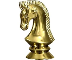 Plastikinė šachmatų figūrėlė - arklys - F2260/G F164/G