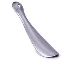 Plastikinis batų ragelis, pilkas, 16,5 cm