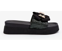 Platforminės basutės su lankeliu ir meškiuko detale Step in style