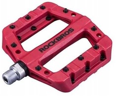 Platforminiai pedalai raudoni ROCKBROS