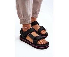 platforminiai sandalai by Lee Cooper LCW 2751L Juodas