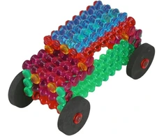 PLAYSTIX TRANSLUCENT konstruktorius (105 detalių)