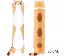 Pliušinė katė - pagalvė, 50cm