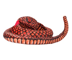 Maskotka Pliušinė gyvatė, 100 cm, raudona