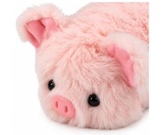Pliušinis žaislas kiaulė, 16 cm, rožinis