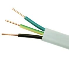 ETB Plokščias elektros laidas ELEKTROKABEL 30197K YDYp 450/750V 3x2.5mm2 100m