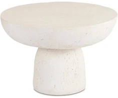 PLOT kavos staliukas, 65 cm, kreminės/smėlinės spalvos, modernus