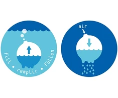 Plui lietaus burbuliukas (žalias)
